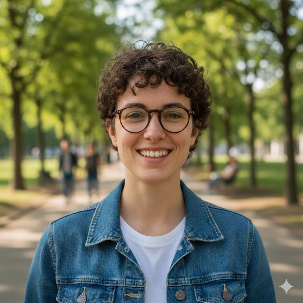 Before — original unedited portrait photo