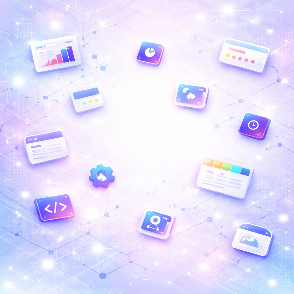 One-line embed code being copied from MightyWidgets dashboard for adding the countdown to any website